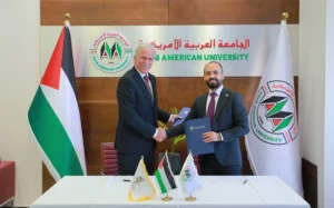 المكتبة الوطنية الفلسطينية توقّع اتفاقية تفاهم مع الجامعة العربية الأمريكية